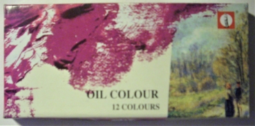 Ölfarben Set mit 12 Farben